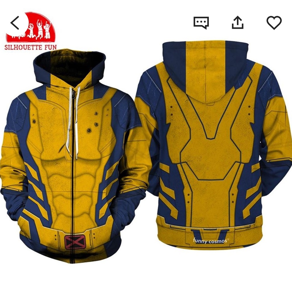 New Wolverine print hoodie.